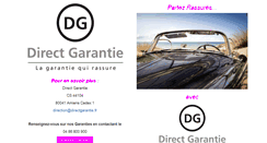 Desktop Screenshot of directgarantie.fr